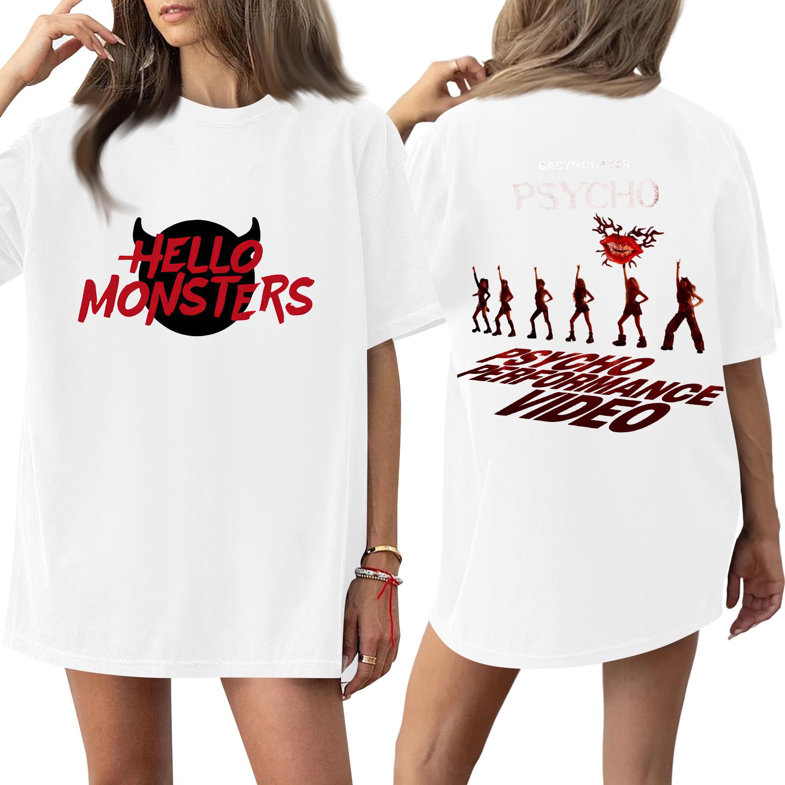 Женская футболка с круглым вырезом и короткими рукавами с принтом XL белый