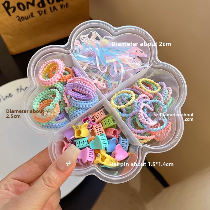 

Candy-Colored Kids Hair Accessories Set: Cute, Gentle-on-Hair Elastic Hair Ties for Toddlers & Girls – Perfect Gift Box