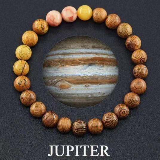 Planet Bracelet Eight Planets Natural Stone Bracelet Space Bracelet Men's and Women's Gift Bracelet