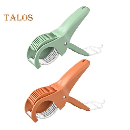 

2 шт. фруктовый слайсер эргономичная ручка многолезвийный дизайн кухонный резак фруктовый овощерезка кухонная утварь 2pcs