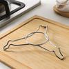 Kitchen tripod stainless steel pot holder bowl steamer holder