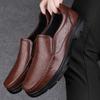 Mode Echtes Leder Fahren Freizeitschuhe Luxus Herren Slipper Weiche Mokassins Herbst Winterschuhe Mann Hohe Qualität Herren Business Schuhe