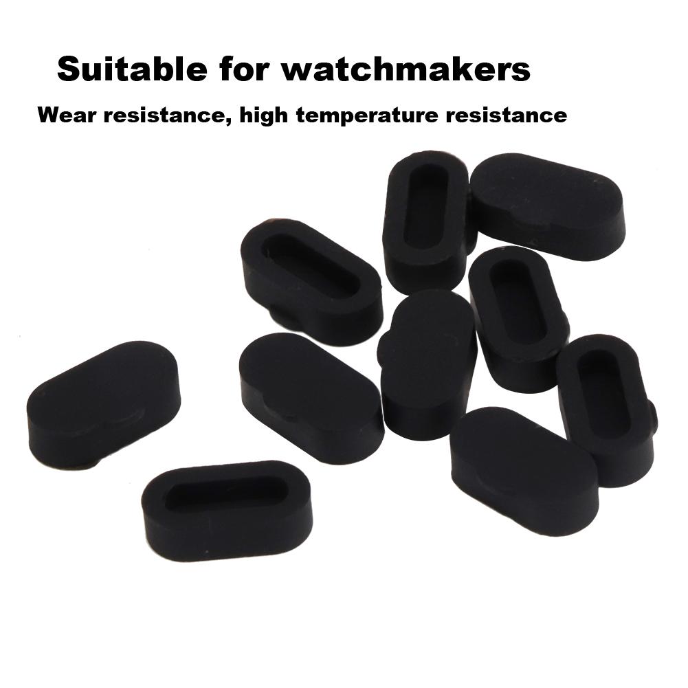 10pcs/set Silicone Anti Dust Plug Covers Cap Protector Fit for Garmin Fenix5 5S 5X S60 Smart Watch