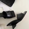 Fashion High Heels Women's Slippers Designer Heeled Sandals Woman Shoes Summer 2025 Elegant Pumps Flip Flops Slides Sandalias De Mujer