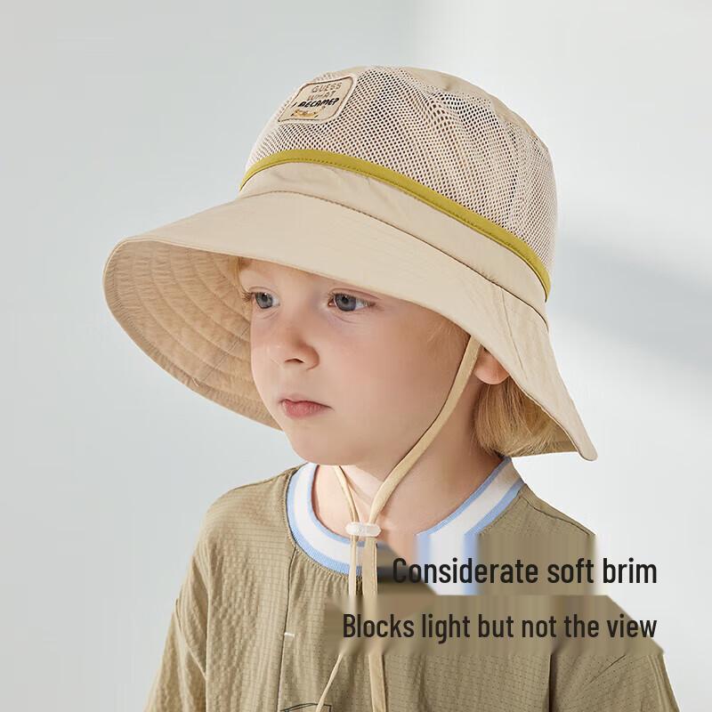 YEEHOO Boys' Summer Breathable Mesh Bucket Hat