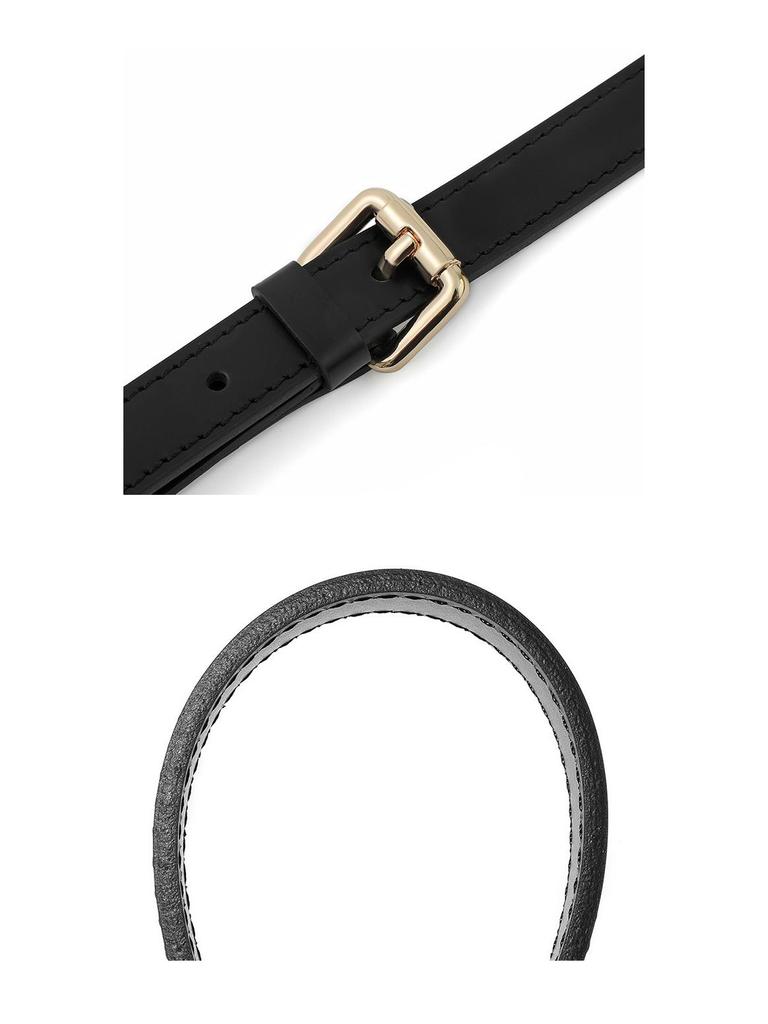 Ma Huang Shi MHS-C-63 Presbyopic Crossbody Bag Strap: Vegetable Tanned Leather Shoulder Replacement and Modification Accessory