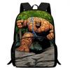 15-Inch Fantastic Four Thing Print Backpacks Large Capacity Backpack For Teenagers School Backpack For Boys&Girls
