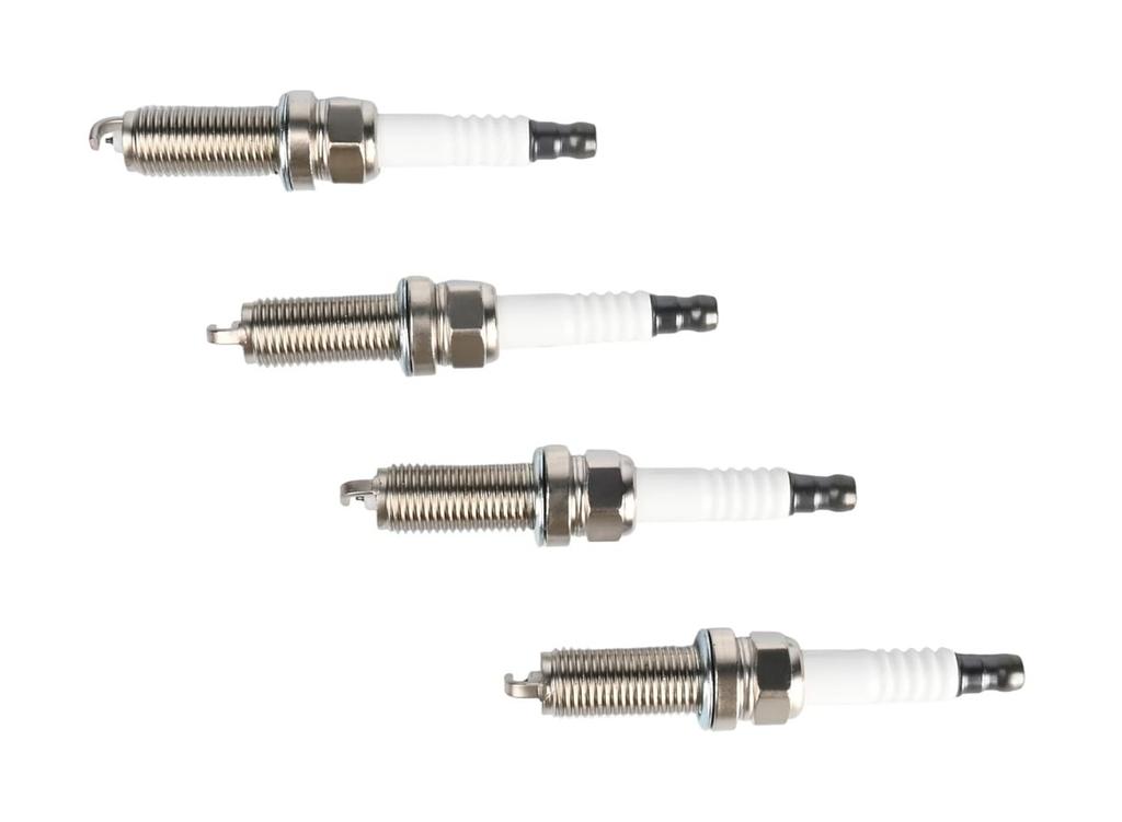Satz von 4 Iridium-Zündkerzen für Nissan Elgrand TE52/TNE52 (Teilenummern 22401-ED815 und 22401-JA01B)