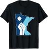 Minnesota Rebel New State Flag Cool Design Unisex T-Shirt