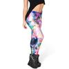 Stylish Cross-border Women's Nine-point Leggings With High Elasticity And 3d Print Design For A Perfect Fit