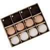 Meticulous Craftsmanship Ornaments Artistic Value Brown Christmas Balls Meticulous Detail Perfect For Festivals