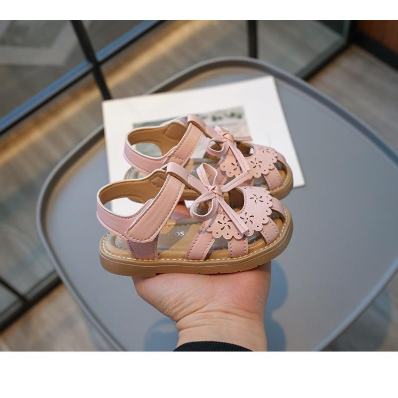 Closed-toe Hollow Out Girls Sandals, Kids Beach Shoes, Toddler Princess Shoes