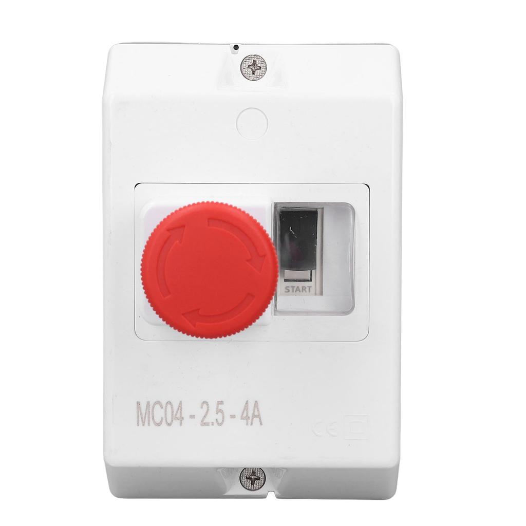 2.5‑4A Motor Circuit Breaker IP55 Waterproof Motor Protector for Resistive Capacitive Inductive Loads 230 240V 400 415V