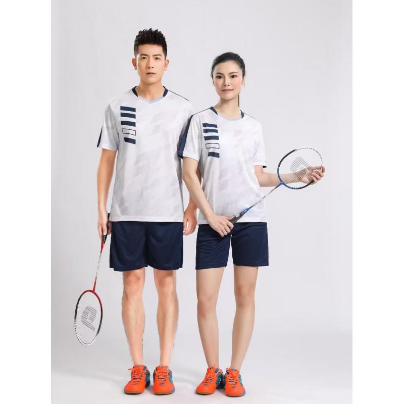 Short Sleeve Sports Shirts Men Women Table Tennis Badminton Training Jerseys Plain Athletic Tops