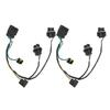 2 Pcs Headlight Wiring Harness 25962806 Left Right Headlamp Socket Wire Harness for Silverado 1500 2500 HD 3500 HD