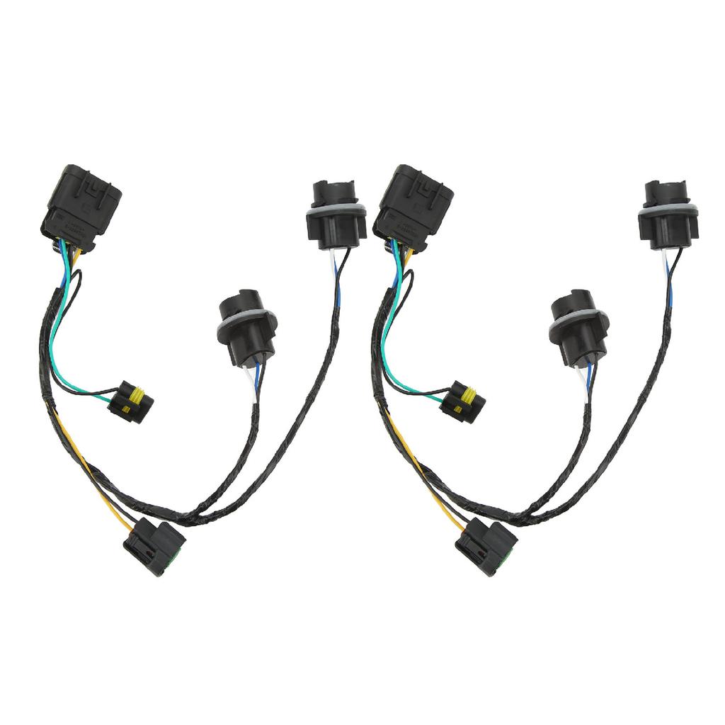2 Pcs Headlight Wiring Harness 25962806 Left Right Headlamp Socket Wire Harness for Silverado 1500 2500 HD 3500 HD