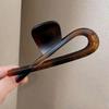 Großer französischer Retro-Klammer-Haarclip für elegante Damenfrisuren.