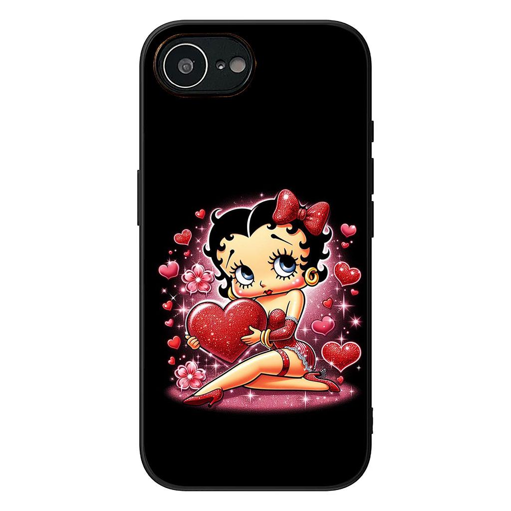 

Lovely B-Bettys Cartoon B-Boops Casing Phone Cover for Xiaomi Poco C71 C65 C85 X7 X6 X5 M6 M7 F6 F7 F8 Ultra Pro C75 Case Poco C65