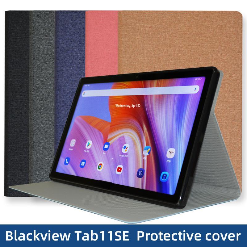 Blackview Tab11SE Leather Case: Multi-Angle Stand, Soft Shell Protective Cover for Tab11.