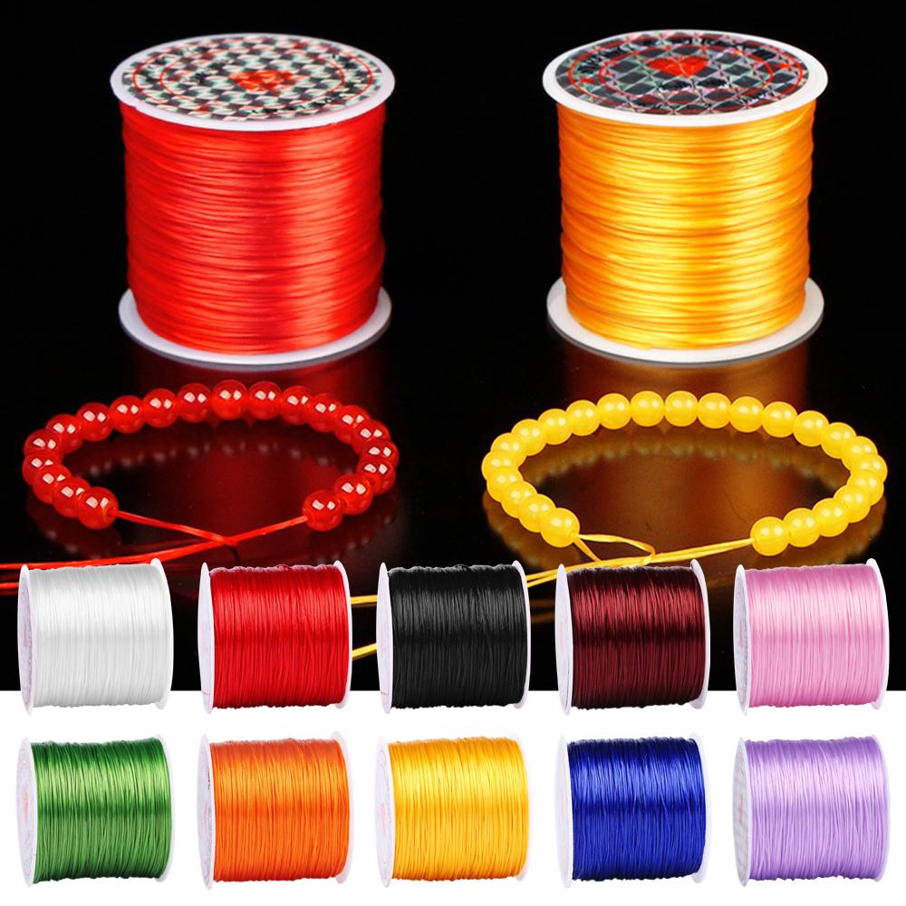Beading String Cord Thread Nylon Stretch Cords Durable Elastic Line  Bracelets Necklace