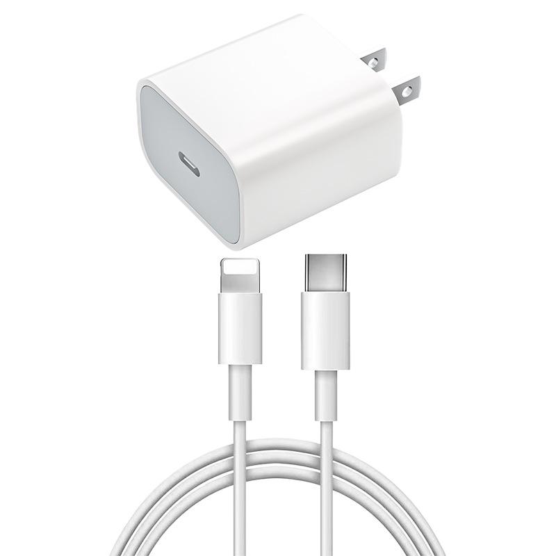 PD US Spec Charger Head for Apple Devices, Compatible with 20W/12W Fast Charging