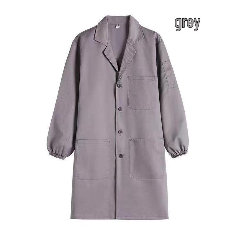 

Unisex Blue and Purple Lab Coats for Workwear One Size серый