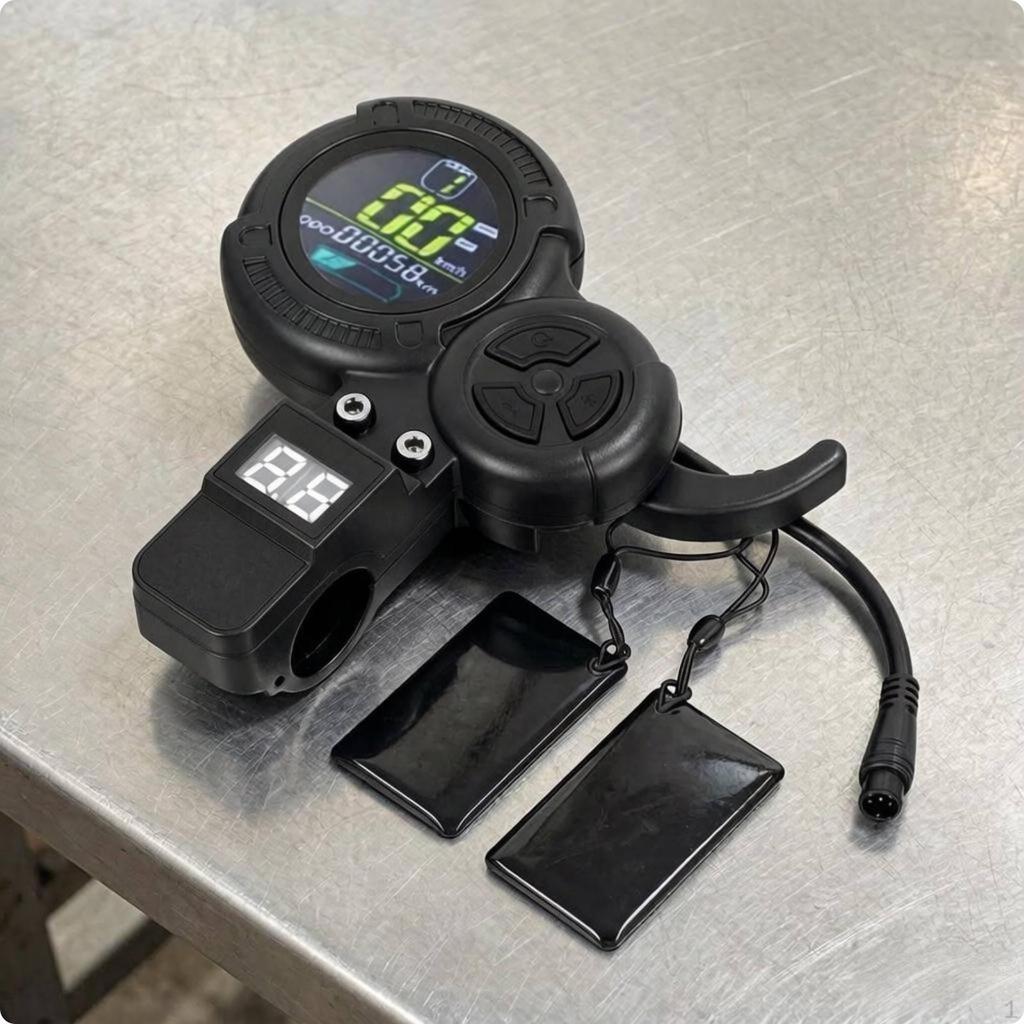 Dashboard 6Pin Connector Digital PlugandPlay Kickscooter Display Panel