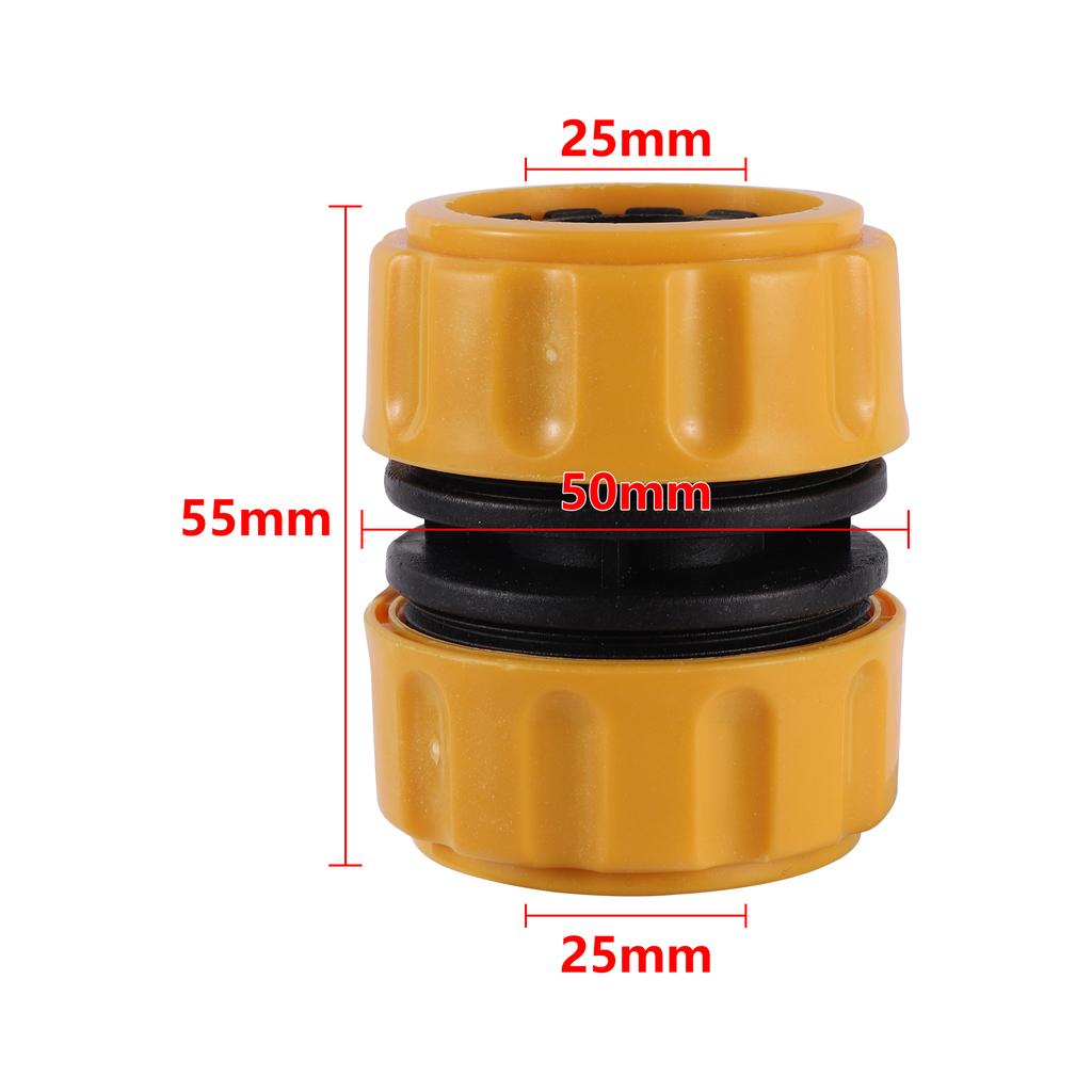 Garden Hose Quick Connector 1/2 3/4 1 Inch Pipe Coupler Stop Water Connector Repair Joint Drip Irrigation System 32/20/16mm Hose