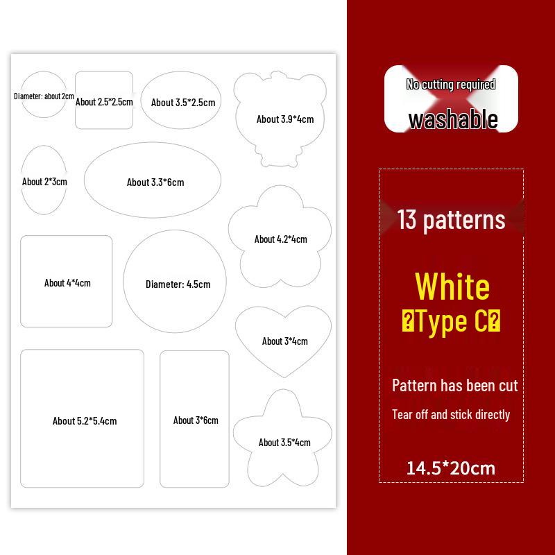 16-Color Self-Adhesive Seamless Repair Patch for Clothes and Jackets