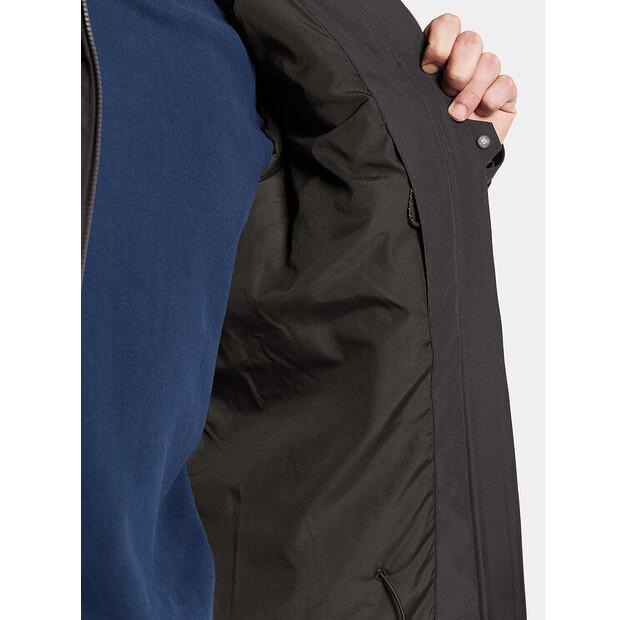 Зимняя куртка Didriksons Zino Usx Jkt 504864, черная, стандартный крой