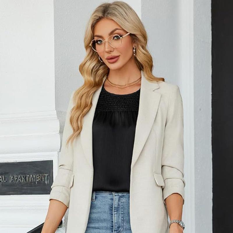 Ladies Summer Ruffles Short Sleeve O Neck Solid Color Casual Holiday Pullover Blouse Shirt Top