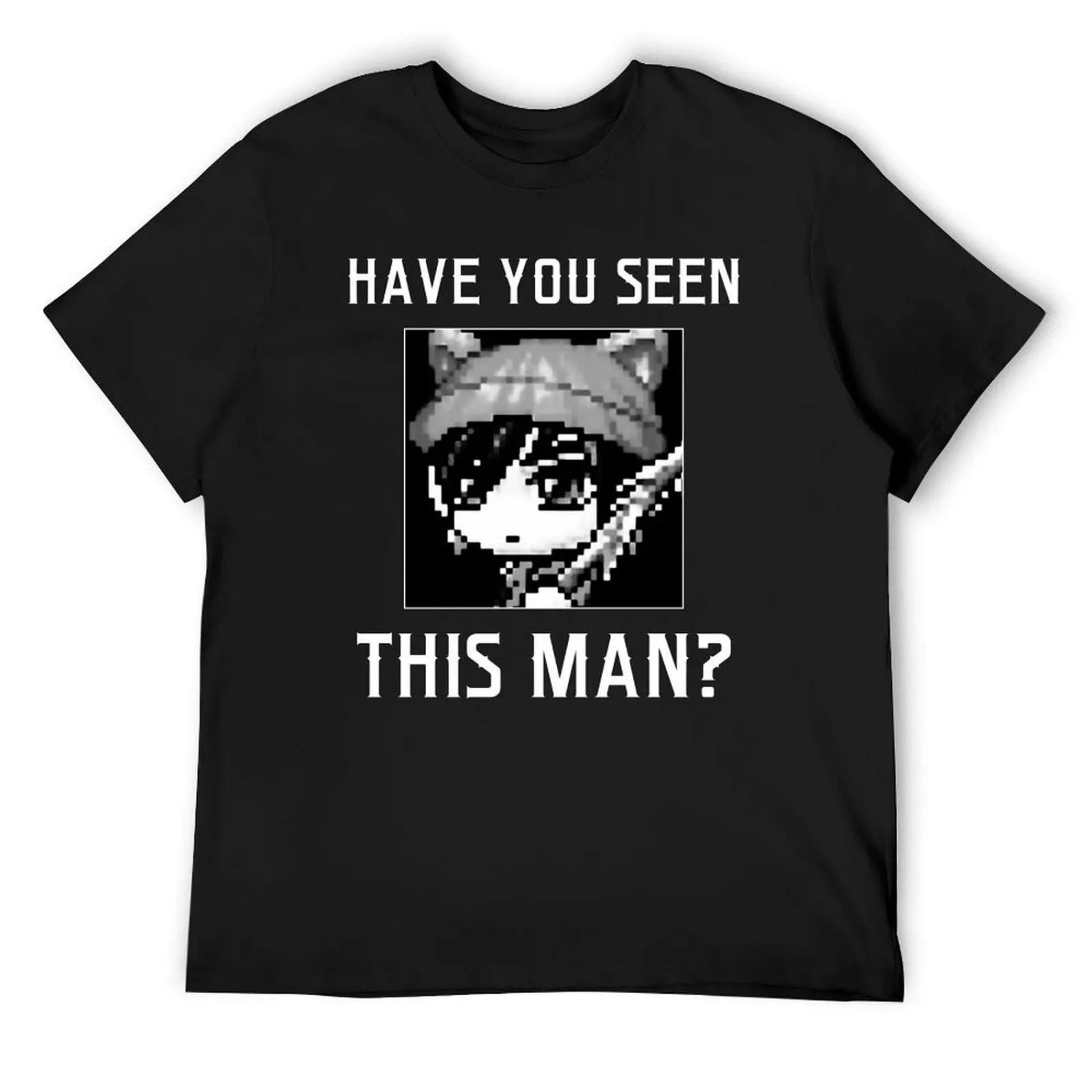 have you seen this man tiger maplestory T-Shirt vintage summer clothes tops gifts for boyfriend mens funny t shirts S