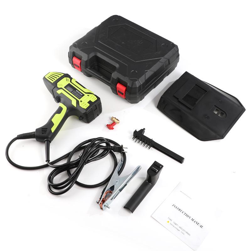 Portable Handheld Welding Machine - Instant Arc Start, Single-Hand Operation, Dual Voltage 220V/110V, Compatible with 2.5/3.2 Rods