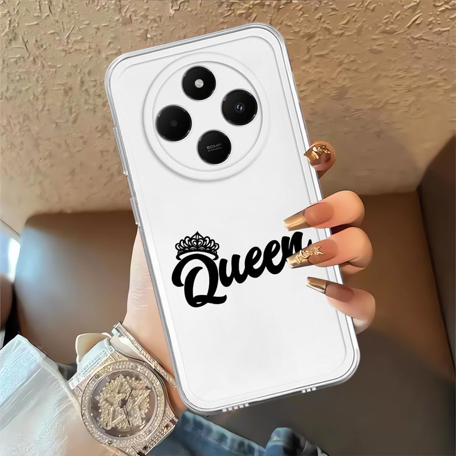 Case for Xiaomi Poco X3 Pro X3 NFC Soft Phone Cover King And Queen