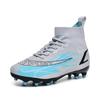 New High-top Football Shoes Boys and Girls Spikes Artificial Turf Youth Student Campus Professional Training Shoes