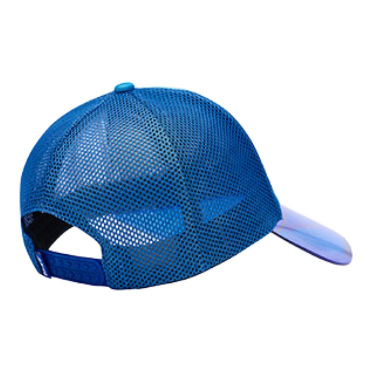 Anta Logo-Print Polyester Schirmmütze Kinderkappen Blau A392455203-1