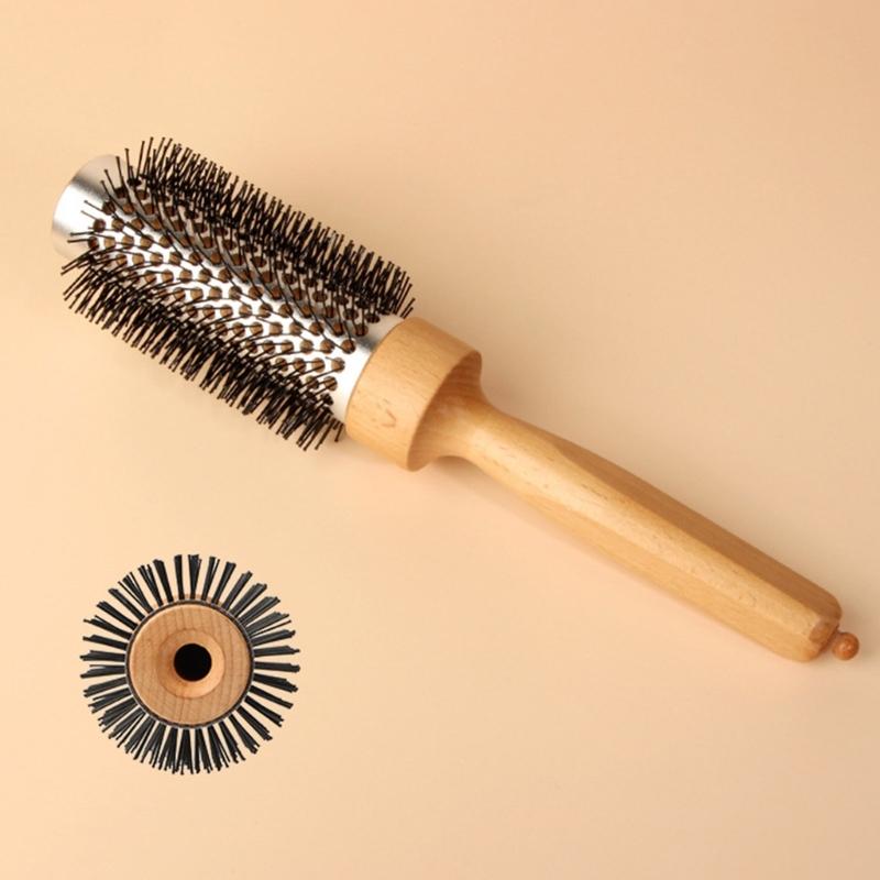 Professional Aluminum Tube Hair Brush For Rapid Heat Conduction Styling Suitable For Fashion Women And Hairstylists