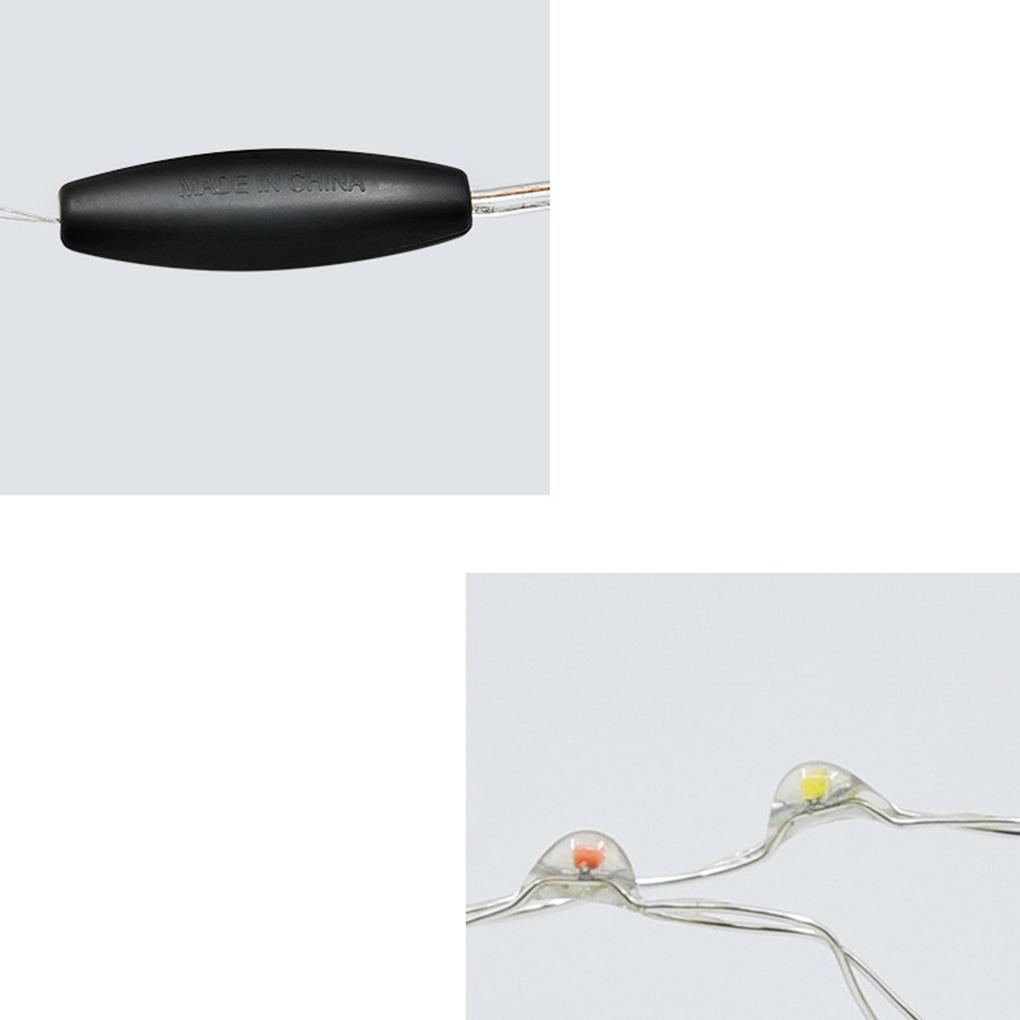 LED Solar String Lights Waterproof 100/200 LEDs Copper Wire Outdoor Garden Decor