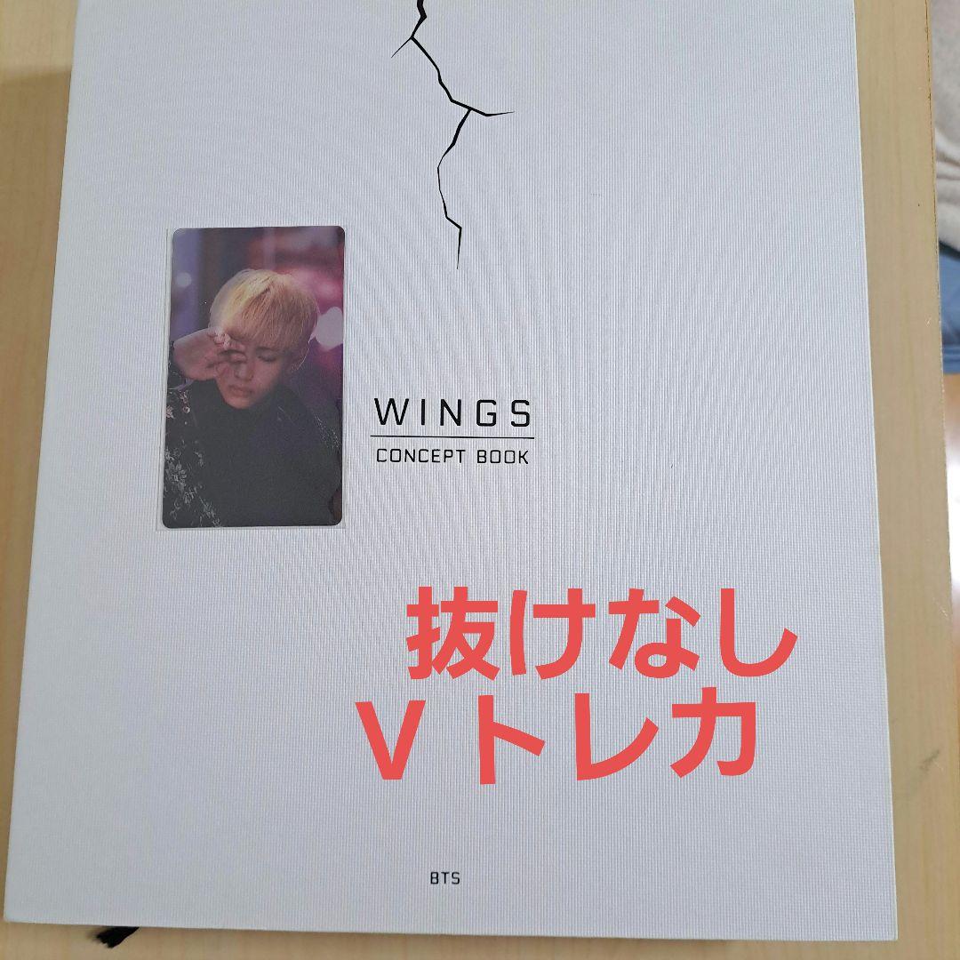 

[USED] BTS WINGS CONCEPT BOOK Concept book without missing anything