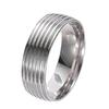 Versatile Stainless Steel Rings Jewelry DIY Drip Glue Rings for Everyday Wear