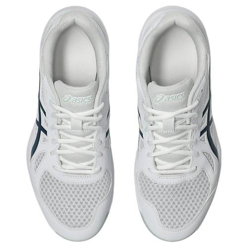 Asics Upcourt 6 White Tranquil Teal - 1071A104-104