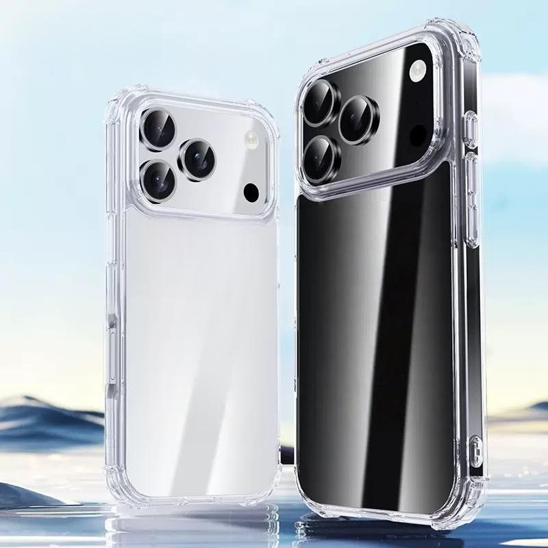 Transparent Without Yellowing TPU Shockproof Phone Case For iphone 17 Pro Max / 17 Pro / 17Air / 17 - Clear
