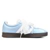Adidas VL COURT 2.0 Milk Blue Ballet Synthetic Leather Slip Resistant Low top Skateboard Shoes Unisex Blue White ID6015(Team1532-)