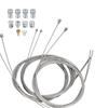 2m Motorcycle Accelerator Cable Repair Kit with Throttle Cable and Throttle Cable Mounting Adapter [Used]
