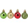 Mini Christmas Ball Ornaments, Polished Shatterproof Glossy 49pcs Lightweight Mini Christmas Tree Ball for Dance for Shopping Mall Layout for Family
