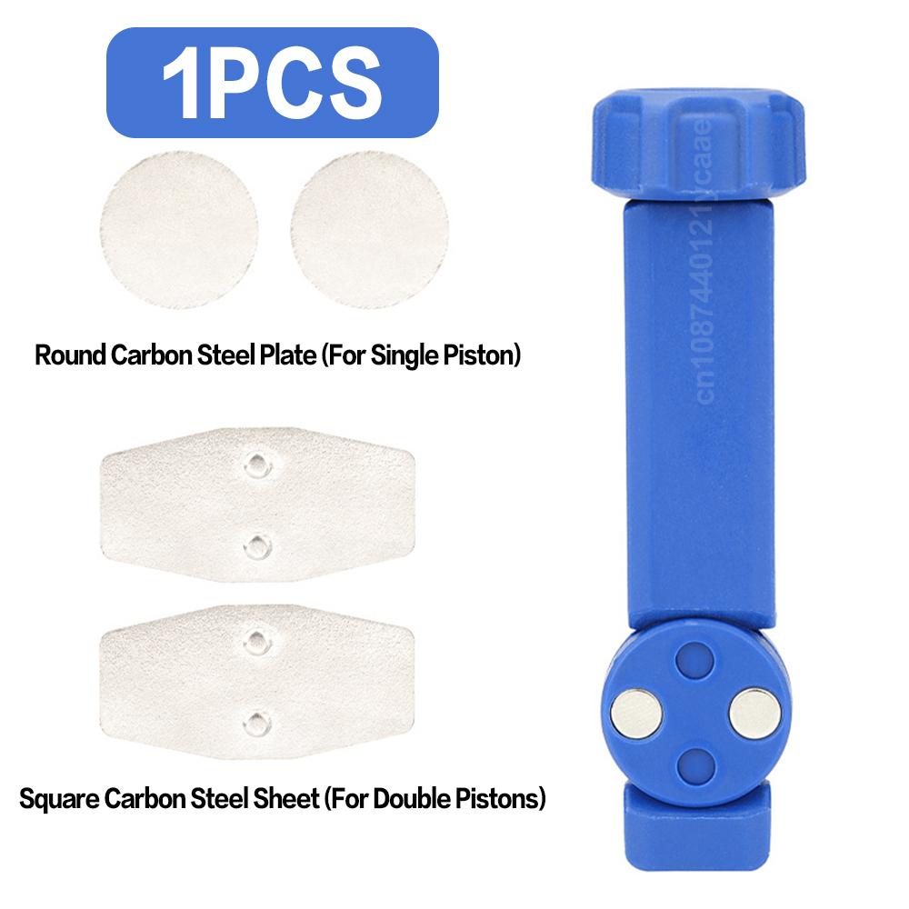

Инструмент для разведения тормозных колодок велосипеда 2в1 Прочная сталь Вращающийся Велосипедный инструмент для сброса поршней дискового тормоза с маслом Расширитель поршней гидравлического тормозного суппорта