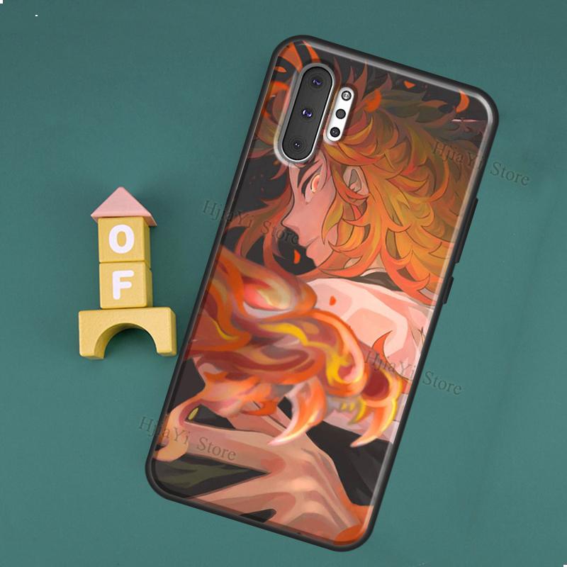 

Чехол Kyojuro Rengoku для Samsung Galaxy S21 S20 FE S22 Ultra S8 S9 S10 e Note 10 Plus Note 20 Ultra Coque Note 20 Ultra