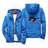 Men's Spring and Autumn Windproof Zipper Hooded Irish TT Outdoor Sports Quick drying Skincare Tower Fishing Jacket 2024 Edition