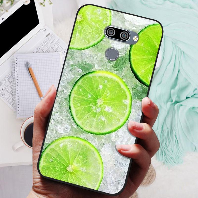 for LG K50 Q60 Case K 50  Soft TPU Silicone Phone Covers for LG Q60 LGK50 K 50 LGQ60 Case Bumper  Q 60 Shockproof Coque Cover