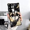 F-Fourth W-Wing Dragon Plating Phone Case For Samsung Galaxy S24 S25 FE S26 Edge S23 Ultra S22 S21 Plus S20 Anti-Fall Airabag Co